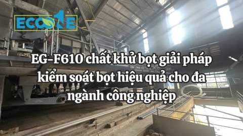 EG-F610 chất khử bọt giải pháp kiểm soát bọt hiệu quả cho đa ngành công nghiệp