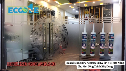 Keo Silicone RTV Acetoxy EC KY (P-401) Đa Năng Cho Mọi Công Trình Công Nghiệp