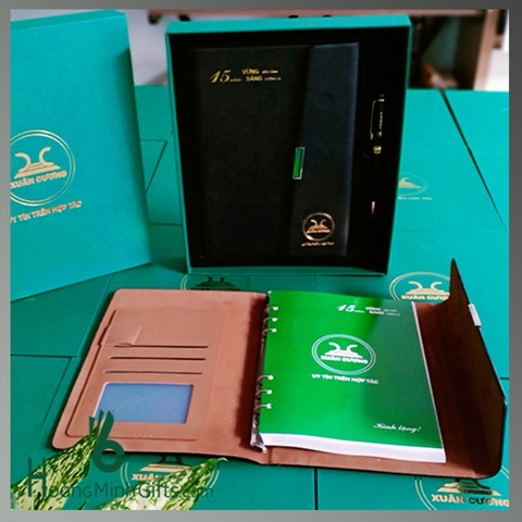 SET SỔ DA BÚT KÍ - KHÁCH HÀNG XUÂN CƯƠNG