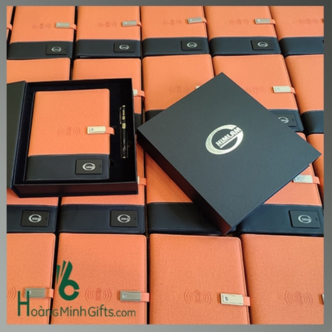 SET SỔ SẠC ĐA NĂNG VÀ BÚT KÍ - KHÁCH HÀNG HIMLAM