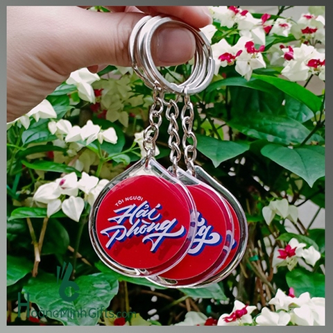 MÓC KHÓA MICA DẺO - KHÁCH HÀNG HẢI PHÒNG