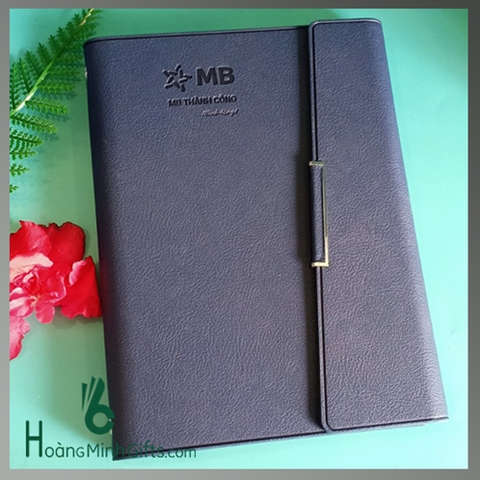 SỔ BÌA GÁY CÒNG A5 CAO CẤP - KH MB THÀNH CÔNG