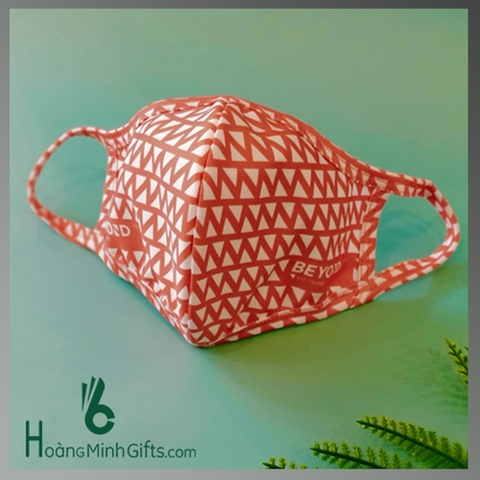 KHẨU TRANG VẢI IN LOGO - KHÁCH HÀNG BEYON