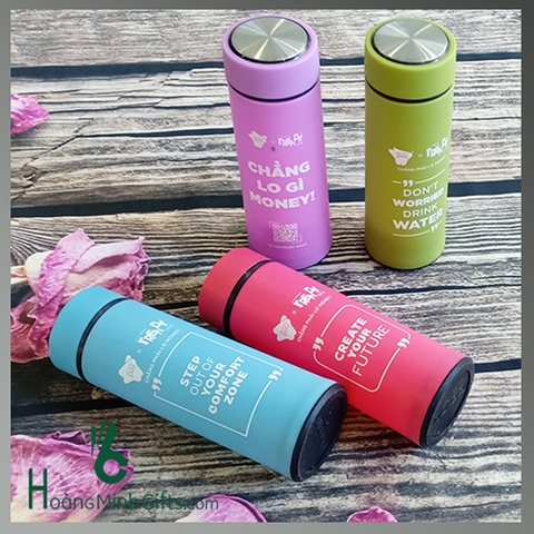 BÌNH NƯỚC 6 OUP THỦY TINH BỌC NHỰA CHỐNG VA ĐẬP - KHÁCH HÀNG VIETTEL