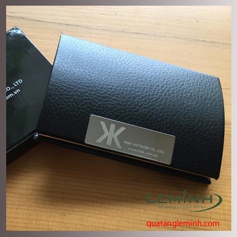 Hộp namecard cao cấp khắc logo -  KNK VietNam