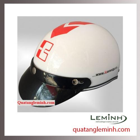 Mũ bảo hiểm nửa đầu không kính - Lưu điện cửa cuốn Energy
