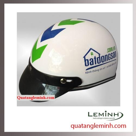 Mũ bảo hiểm nửa đầu không kính - Bất Động Sản Đại Việt