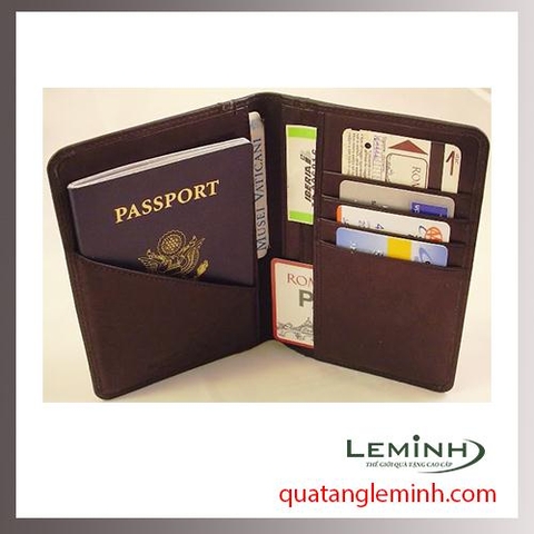 Bao hộ chiếu , ví du lịch chất liệu da, giả da 018