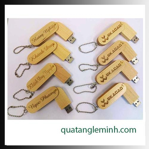 USB quà tặng - USB gỗ 013