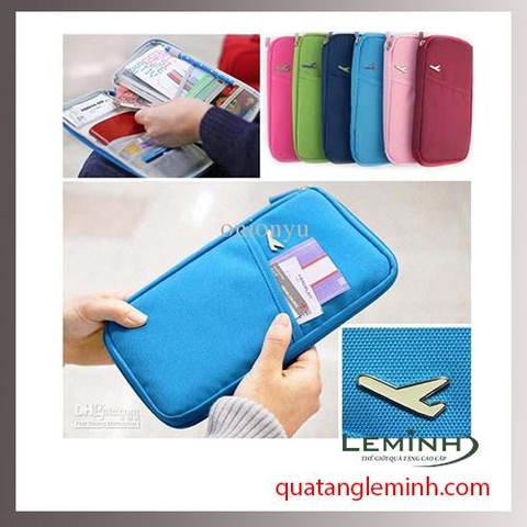 Bao hộ chiếu , ví du lịch chất liệu da, giả da