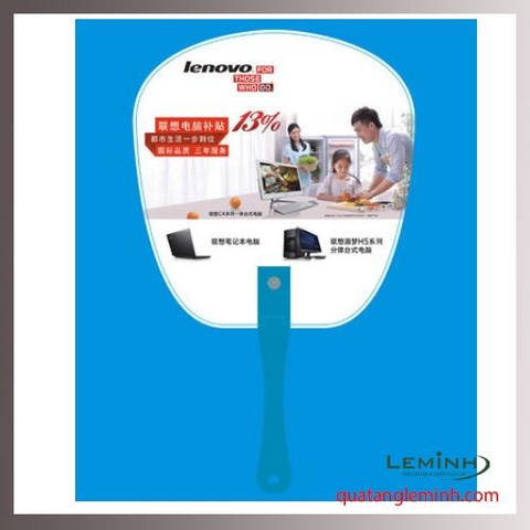 Quạt nhựa quảng cáo - Quạt nhựa cầm tay 031