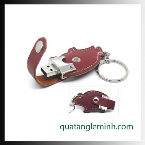USB quà tặng - USB da 025