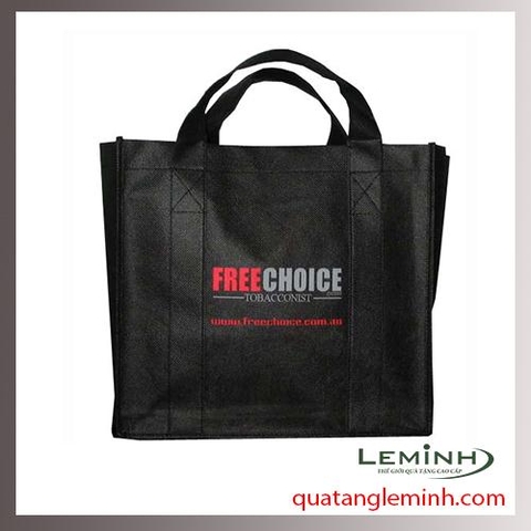 Túi vải không dệt - túi vải quai liền thân 024