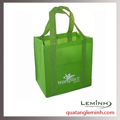 Túi vải không dệt - túi vải quai liền thân 022