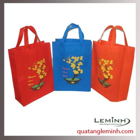 Túi vải không dệt - túi vải quai xách 048