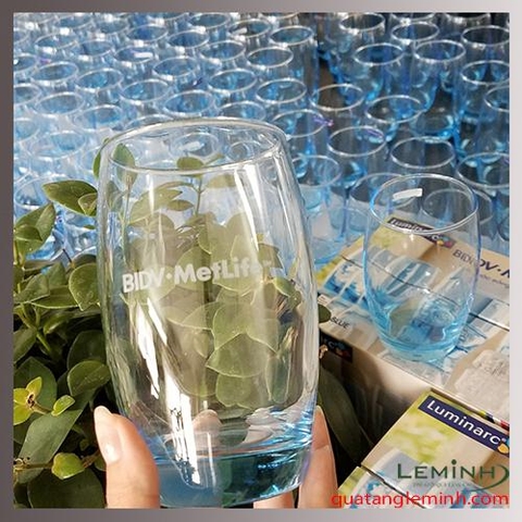 Bộ ly thủy tinh Luminarc Salto Ice Blue 350ml - BIDV metlife