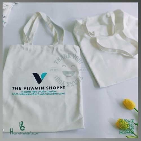 TÚI VẢI BỐ CANVAS - KH VITAMIN SHOPPE