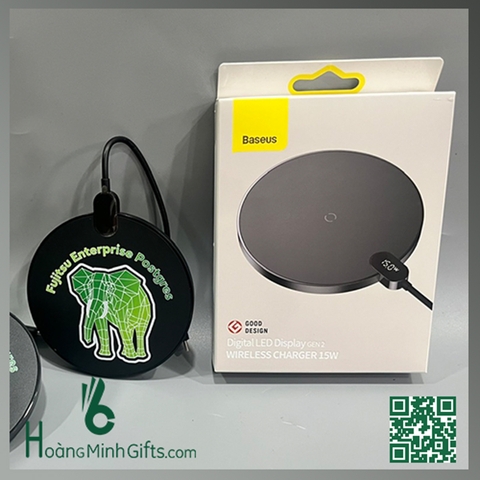 ĐẾ SẠC KHÔNG DÂY Baseus Digital LED Display - KHÁCH HÀNG FUJITSU