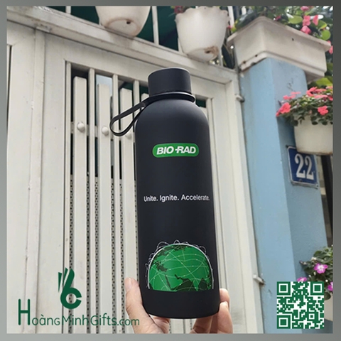 BÌNH GIỮ NHIỆT VỎ CAO SU - KHÁCH HÀNG BIO-RAD