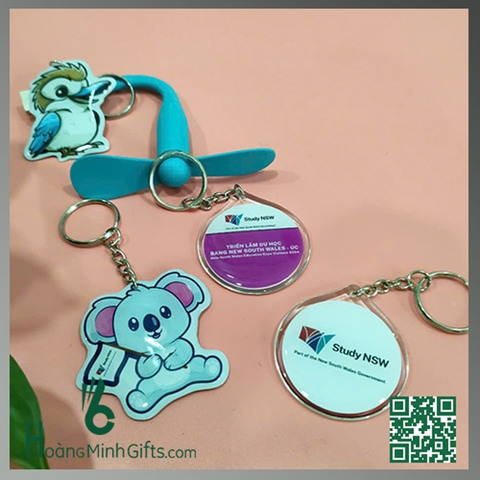 MÓC KHÓA MICA DẺO - KHÁCH HÀNG ĐẠI HỌC SNW