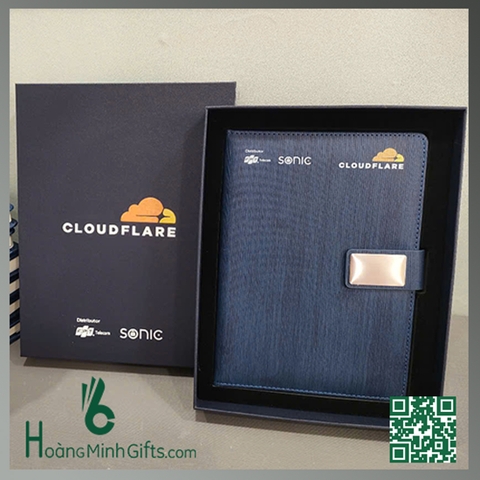 SỔ BÌA DA A5 GÁY DÁN CAO CẤP - KHÁCH HÀNG FPT