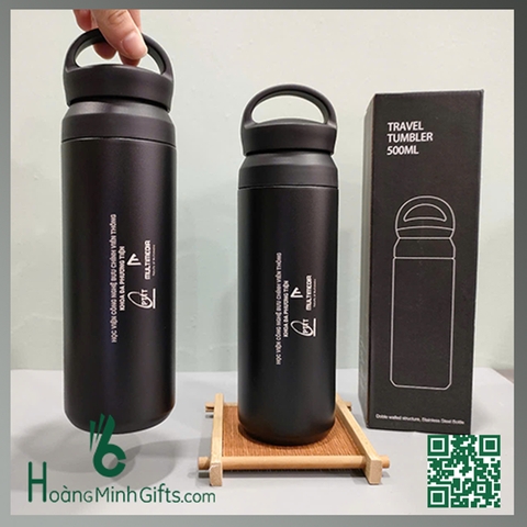 BÌNH GIỮ NHIỆT IN LOGO QUẢNG CÁO - KHÁCH HÀNG HỌC VIỆN CÔNG NGHỆ BƯU CHÍNH VIỄN THÔNG