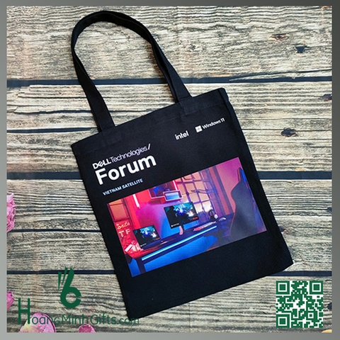 TÚI VẢI BỐ IN LOGO QUẢNG CÁO