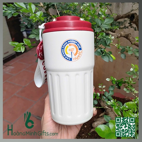 CỐC GIỮ NHIỆT HIỂN THỊ NHIỆT ĐỘ - KHÁCH HÀNG CAO ĐẲNG CÔNG NGHIỆP HUẾ