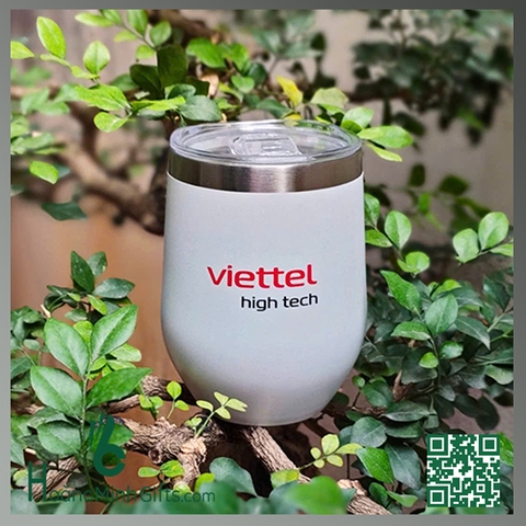 CỐC GIỮ NHIỆT HÌNH TRỨNG - KHÁCH HÀNG VIETTEL