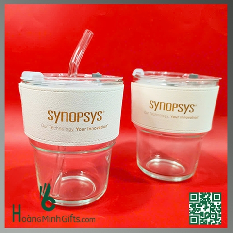 CỐC THUỶ TINH CÓ ỐNG HÚT - KHÁCH HÀNG SYNOPSYS