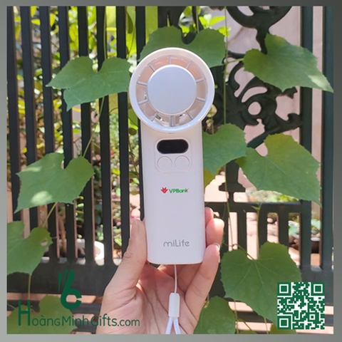 QUẠT CẦM TAY SÒ LẠNH MILIFE - KHÁCH HÀNG VP BANK