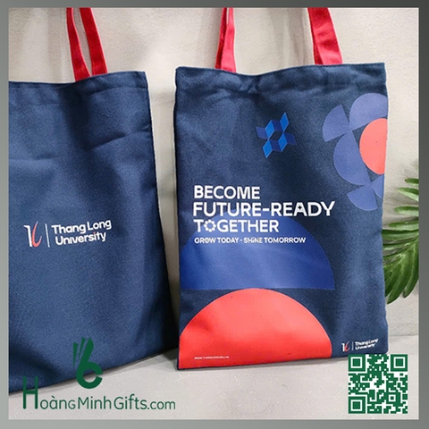 TÚI VẢI BỐ CANVAS - KHÁCH HÀNG ĐẠI HỌC THĂNG LONG