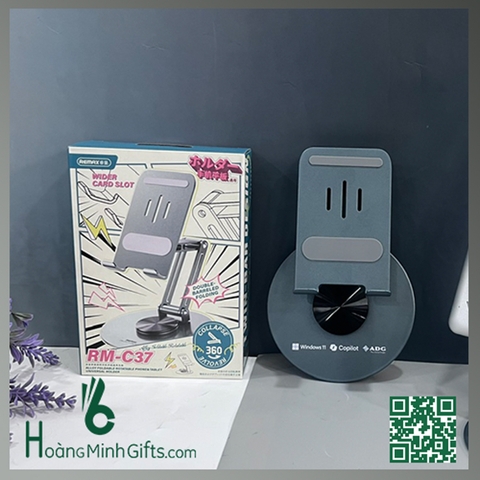 ĐẾ ĐỂ ĐIỆN THOẠI / IPAD REMAX KHẮC LOGO QUẢNG CÁO