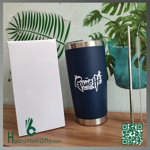 CỐC GIỮ NHIỆT IN  LOGO QUẢNG CÁO -  GIANG HỒ NGŨ TUYỆT