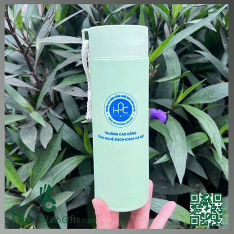 BÌNH NƯỚC THỦY TINH BỌC NHỰA CHỐNG VA ĐẬP - KHÁCH HÀNG CAO ĐẲNG CÔNG NGHỆ BÁCH KHOA