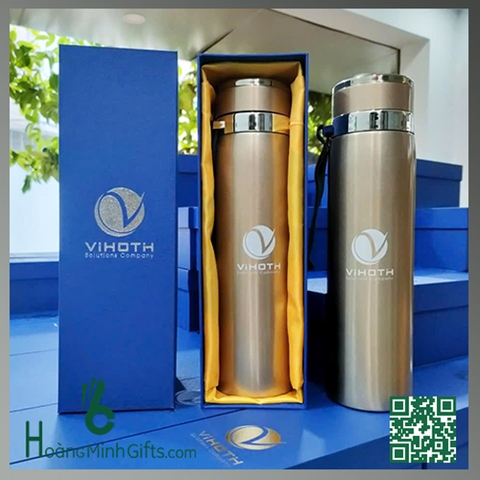 BÌNH GIỮ NHIỆT IN LOGO QUẢNG CÁO - KHÁCH HÀNG VIHOTH