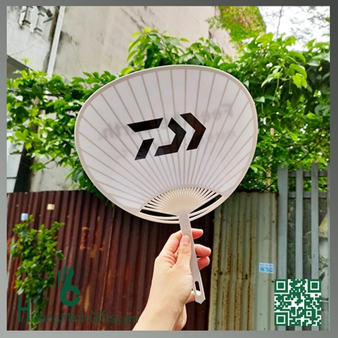 QUẠT NHỰA IN LOGO QUẢNG CÁO - KHÁCH HÀNG DAIWA