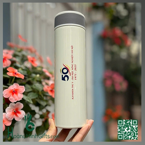 BÌNH GIỮ NHIỆT INOX 316 HIỂN THỊ NHIỆT ĐỘ - KHOA THÚ Ý ĐẠI HỌC NÔNG NGHIỆP HÀ NỘI