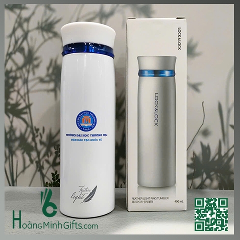 BÌNH GIỮ NHIỆT LOCK&LOCK FEATHER LIGHT - KHÁCH HÀNG ĐẠI HỌC THƯƠNG MẠI
