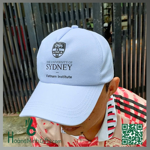 MŨ LƯỠI TRAI QUẢNG CÁO - KHÁCH HÀNG ĐẠI HỌC SYDNEY