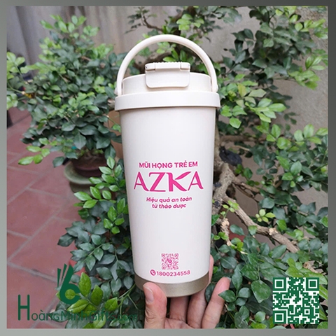 CỐC GIỮ NHIỆT IN LOGO QUẢNG CÁO - KHÁCH HÀNG AZKA