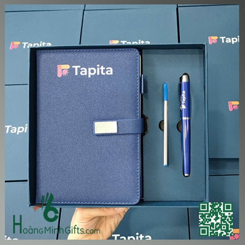 BỘ QUÀ TẶNG SỔ BÚT - KHÁCH HÀNG CAPITA