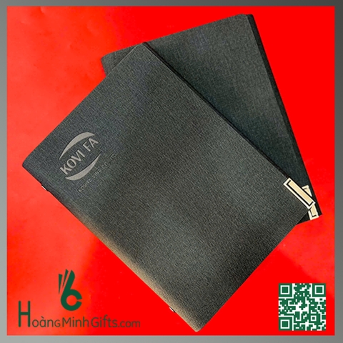 SỔ BÌA DA GÁY CÒNG A5 CAO CẤP - KHÁCH HÀNG KOVIFA