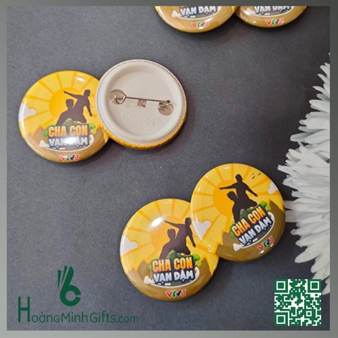 HUY HIỆU NHỰA IN LOGO - KHÁCH HÀNG VTV