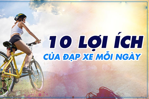 ĐẠP XE MỖI NGÀY VÀ BẠN SẼ NHÌN THẤY NHỮNG LỢI ÍCH RÕ RỆT SAU ĐÂY