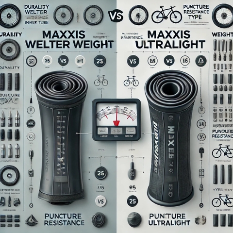 So Sánh Chi Tiết Ruột Xe Đạp Maxxis Welter Weight vs Maxxis Ultralight: Đâu Là Lựa Chọn Đúng?