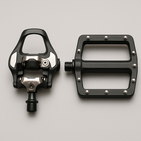 Pedal Khóa và Pedal Phẳng: Lựa Chọn Nào Dành Cho Bạn Trên Hành Trình Đạp Xe?