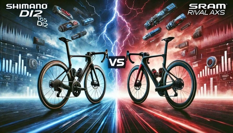 So sánh groupset Shimano 105 Di2 và SRAM Rival AXS – Cuộc chiến giữa hai thế lực