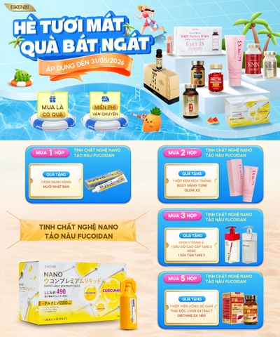 KHUYẾN MÃI TINH CHẤT NGHỆ NANO CURCUMIN EIKENBI