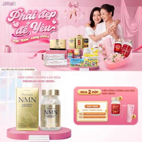 KHUYẾN MÃI VIÊN UỐNG NMN 38000+ EIKENBI